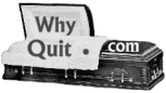 WhyQuit's original coffin banner