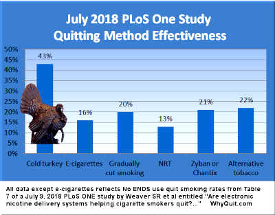 July 2018 PLoS One quit smoking method effectiveness chart